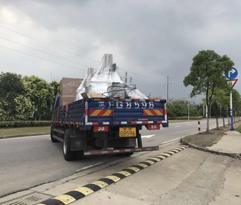 delivers goods