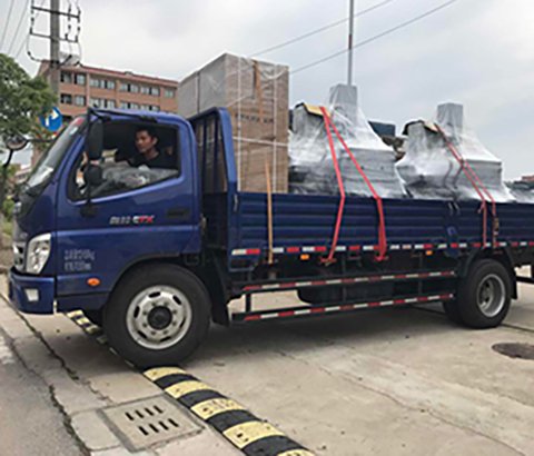 delivers goods