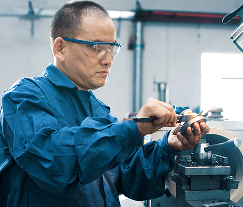 wire cutting machine installation